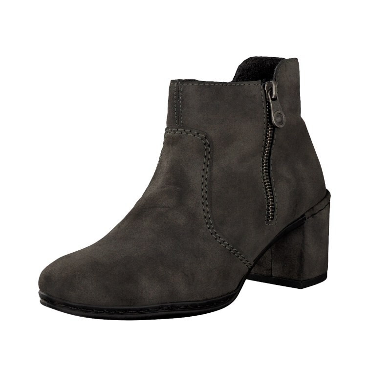 Botins Rieker 73167-46 Para Mulher - Cinzentas